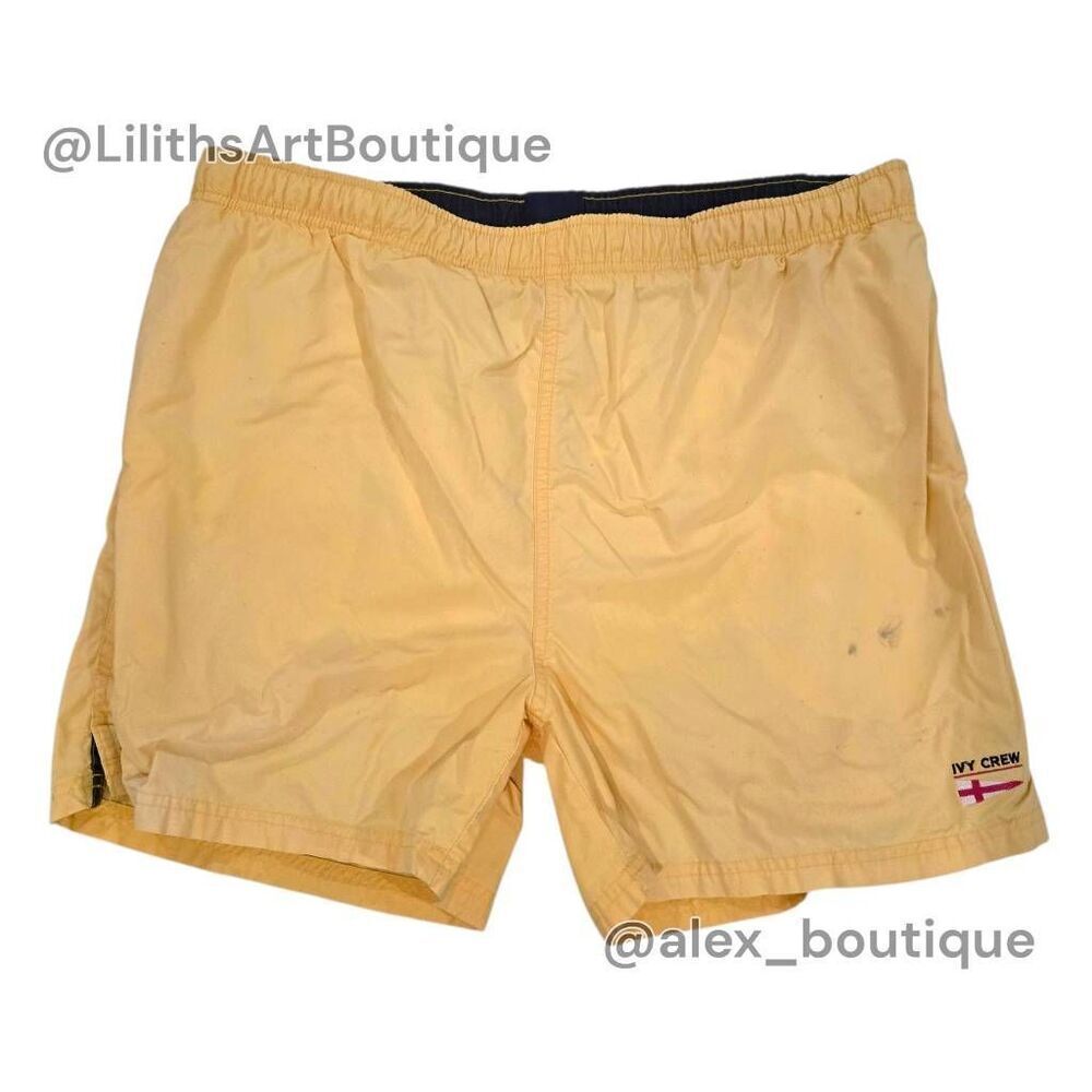 Ivy Crew Sport Swim Trunk Shorts(O002)-Size L for Men
